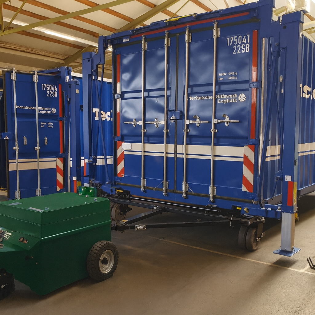 Electric Tow Tug For Shipping Containers