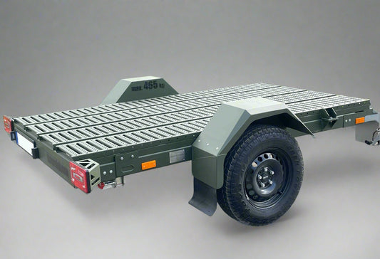 Light Vehicle & Generator Transport Trailer