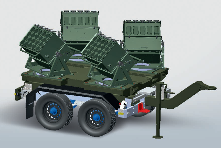 Military Equipment Transport Trailer