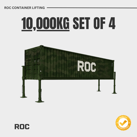 Shipping Container Lifting System Electric Jack 10,000kg Set of 4