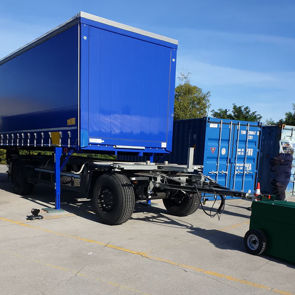Electric Tow Tug For Shipping Containers