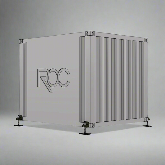 The Right Way to Level a Shipping Container on Uneven Ground