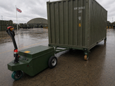  modular container units used in a military facility 