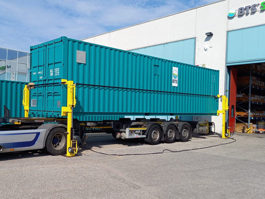 The Most Efficient Way to Move a Shipping Container