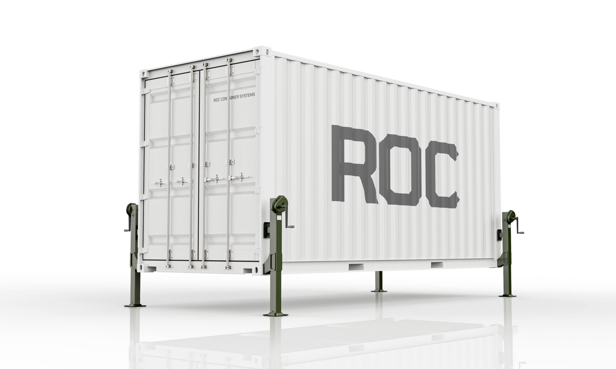 Shipping Container Lifting Jacks | ISO Container Jack Systems | ROC UK
