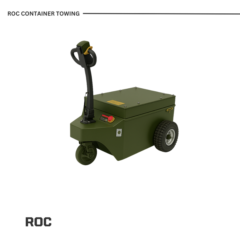 Electric Tow Tug For Shipping Containers – ROC