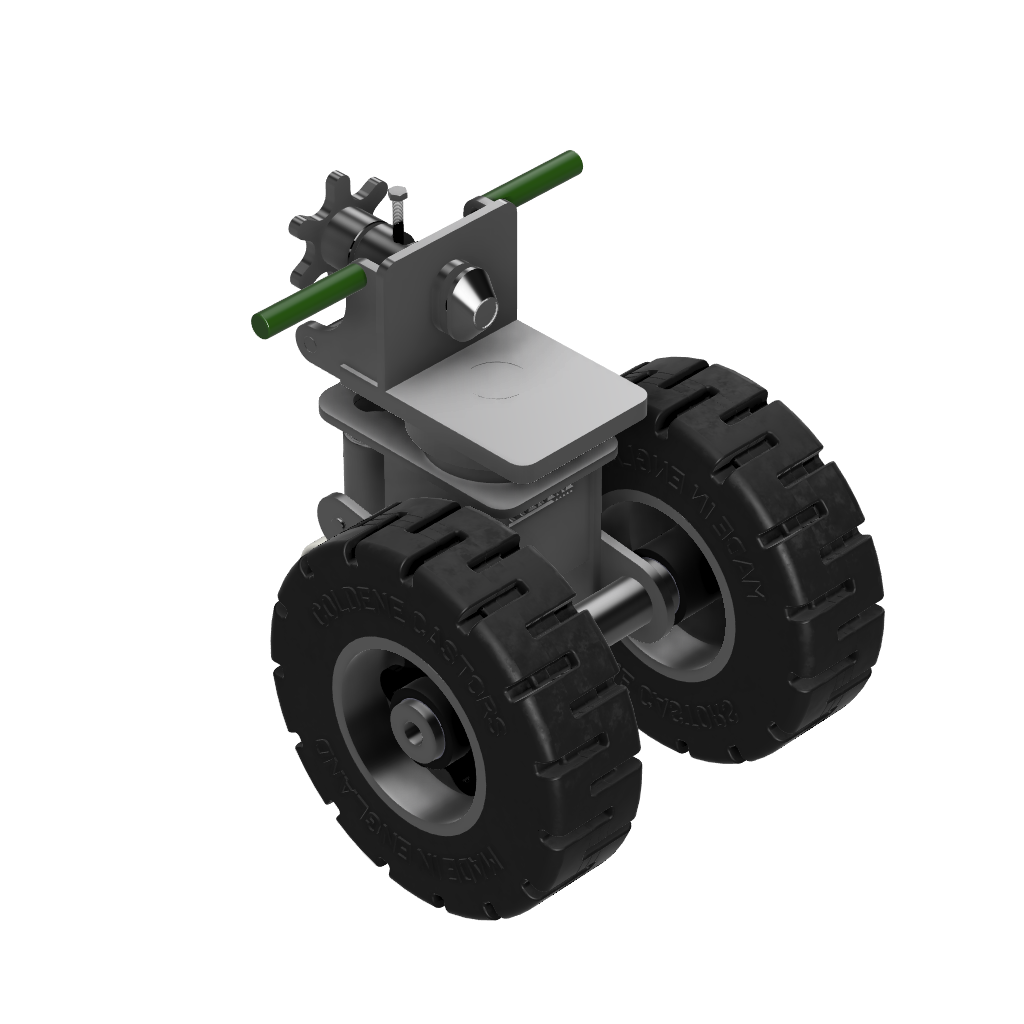 Container Castors Off Road Shipping Container Castors – 12,000kg Set of 4