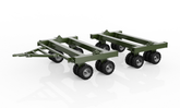 ISO Container Carts – Rubber Wheels