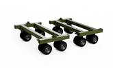 ISO Container Carts – Rubber Wheels