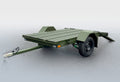 Light Vehicle & Generator Transport Trailer