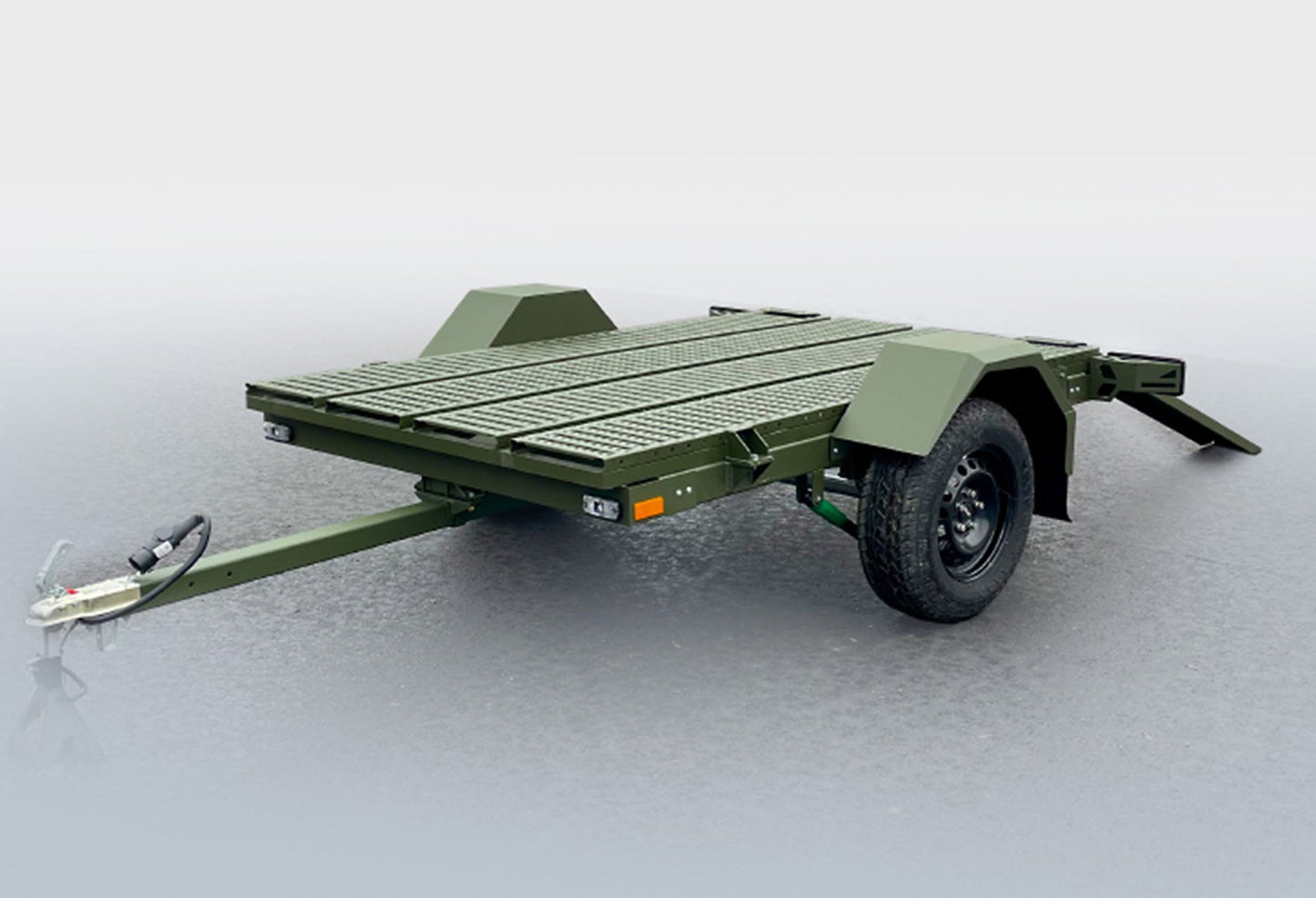 Light Vehicle & Generator Transport Trailer