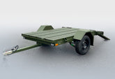 Light Vehicle & Generator Transport Trailer