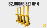 Shipping Container Lifting System – 32,000kg Capacity (Set of 4)