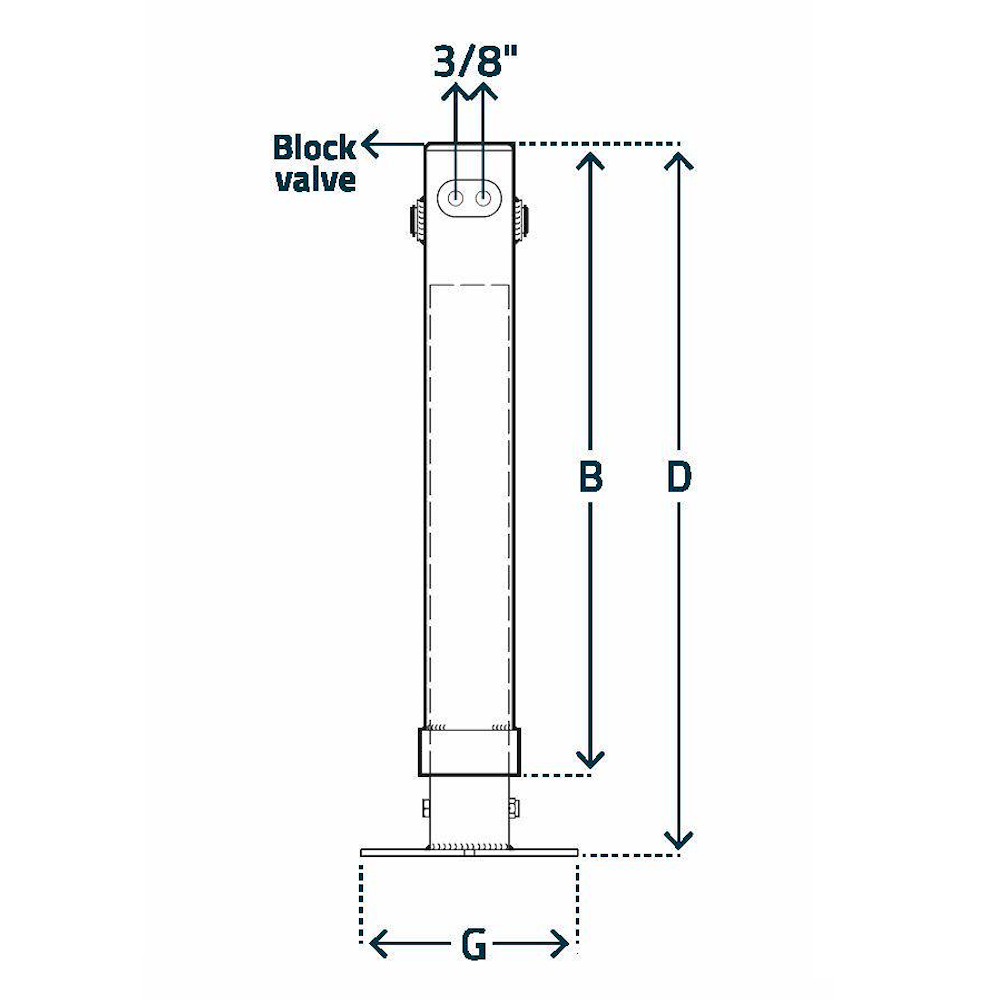 Hydraulic Parking Jack - Type H