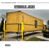 Shipping Container Lifting Jacks - Hydraulic 40,000kg