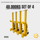 Shipping Container Lifting Jacks - Hydraulic 40,000kg