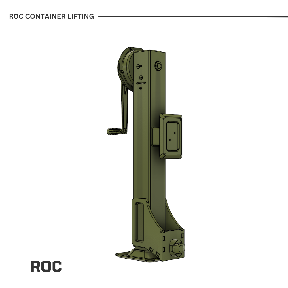 Container Jack System Shipping Container Jacks UK | Shipping Container Lifting Systems | ROC