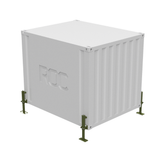 Shipping Container Levelling Supports – 8,000kg Capacity (Set of 4)